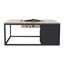 Himanshu Rectangle Aluminium Propane Smokeless Fire Pit Table-625503667