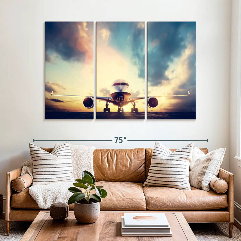 Mehar Grounded Jet, 42" H x 65" W