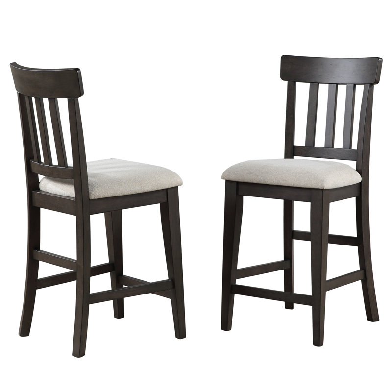 Tabouret de comptoir rembourré Osbourne