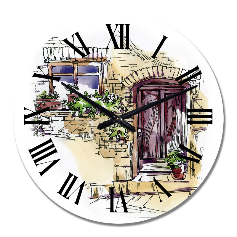 Horloge murale surdimensionnée, Grand