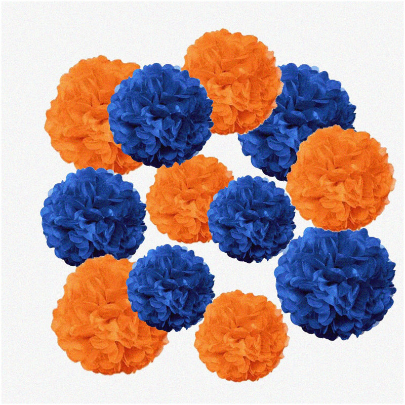 White Gold 9-Piece Paper Flower Set