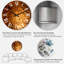 Macro de boisson gazeuse en verre - Horloge murale moderne-73708412