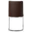 Chaise d'appoint chromée argentée Chromium-15477412