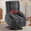 Fauteuil inclinable Power Lift avec massage et chaleur pour personnes âgées, ports USB et porte-gobelets-1312437536