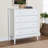 Lucera Mid-Century Bobbin Wood 4-Drawer Chest-957008658