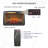 26" Infrared Quartz Heater Fireplace Insert-1055257367