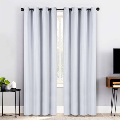 Polyester Thermal Insulated Room Darkening Curtain Panels