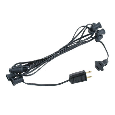SunPrairie Outdoor 10 - Bulb 3.75'' Plug-in Cord String Light