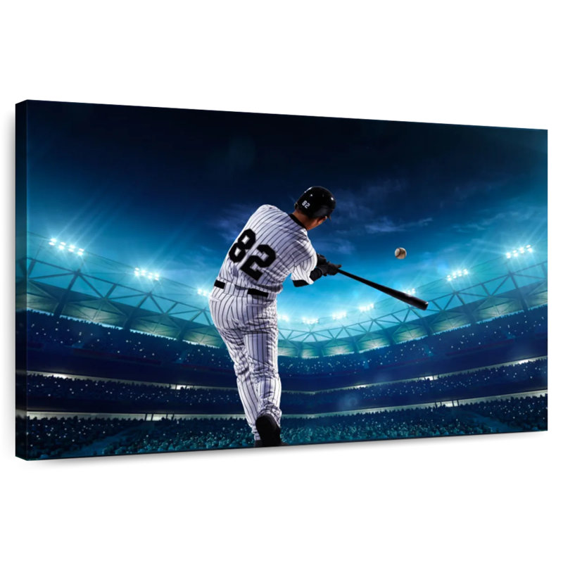 Joueur de baseball professionnel Sireci, H 16 po x l 24 po