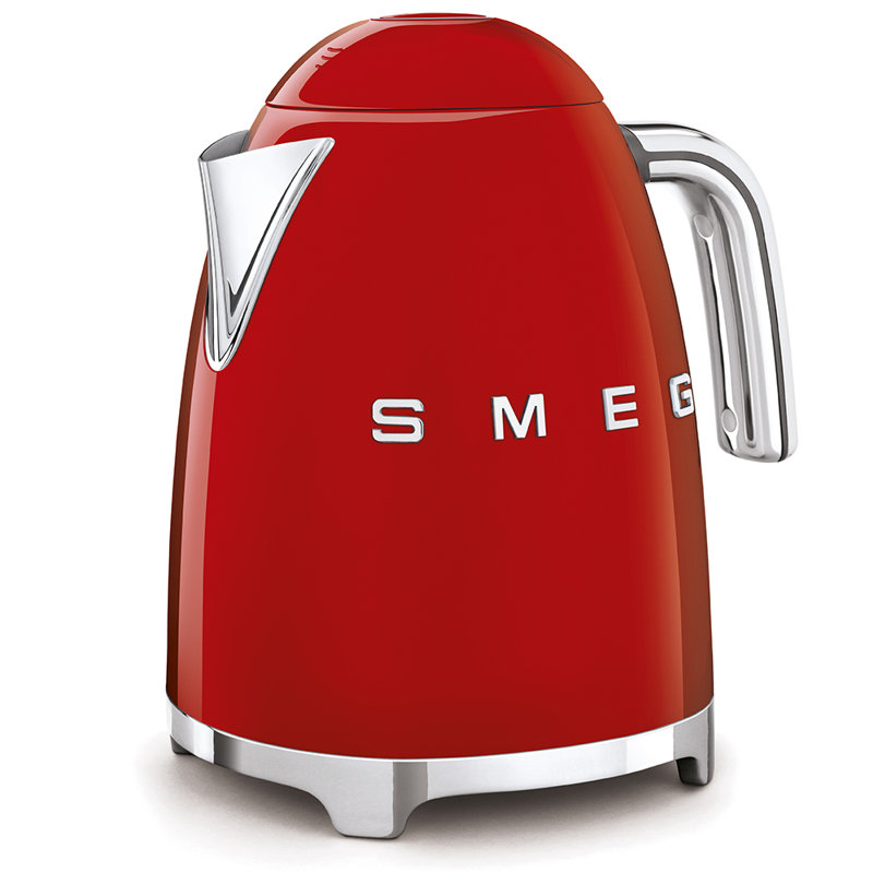 Bouilloire électrique de style rétro de 7 tasses pour les 250 personnes depuis le Petitiato, Rouge