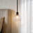 Single Pendant Light With Glass Shade