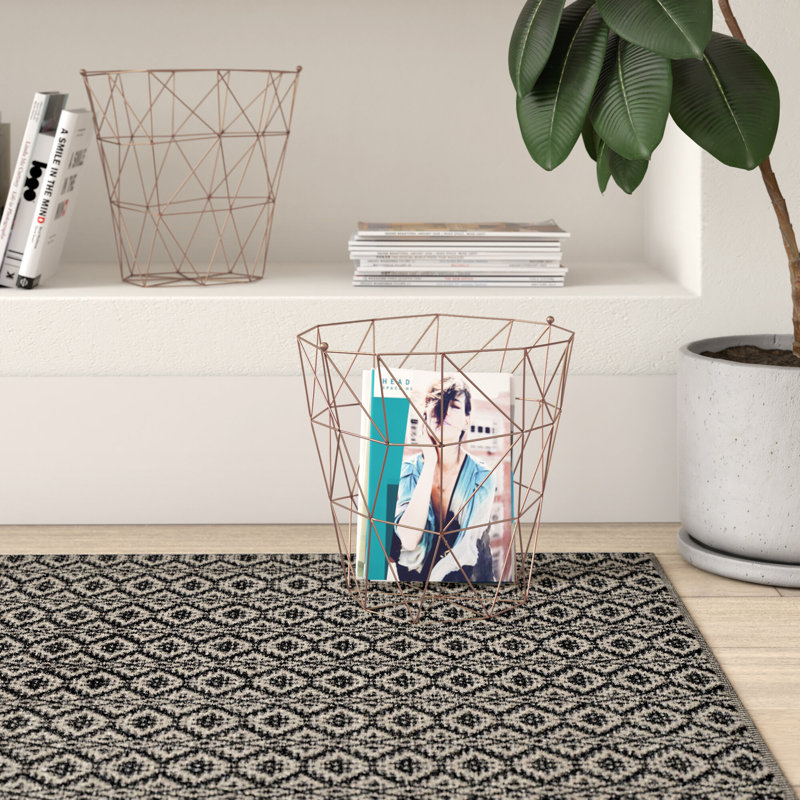 Fairmont Park Decorative Basket, Copper