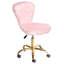 Desk Chair MARGATE Faux Fur-416663036