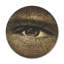 Horloge murale en bois vieilli-63618762