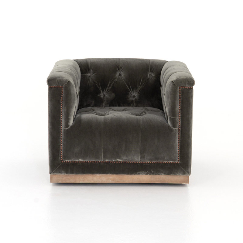 Maxx Swivel Chair, Sapphire Birch