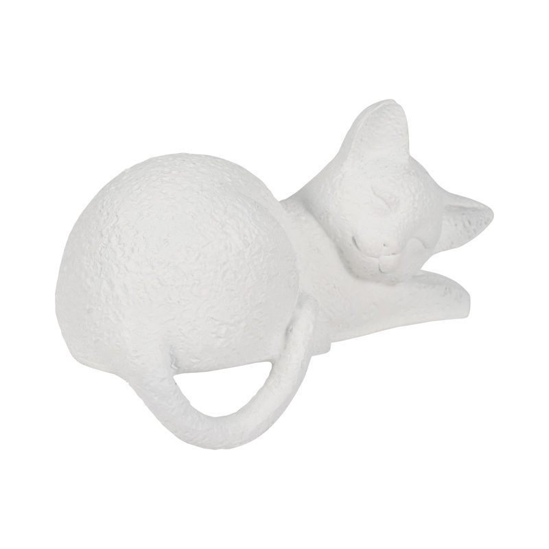 Figurines Ankney Kitty, blanches, parfaites pour la décoration
