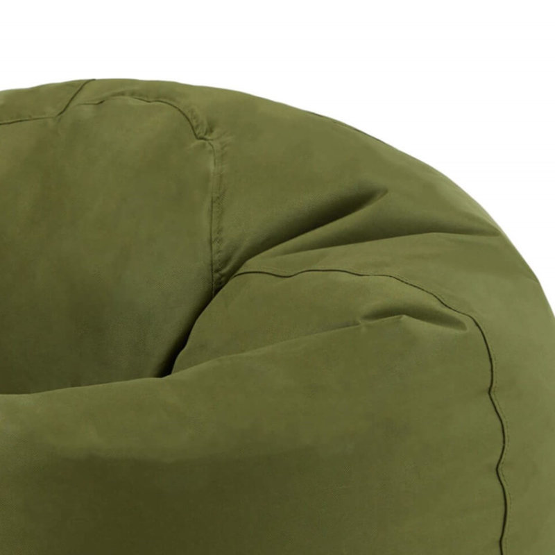 Kingston Water-Resistant Classic Bean Bag, Dark Green