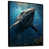 Black Floater Framed Canvas