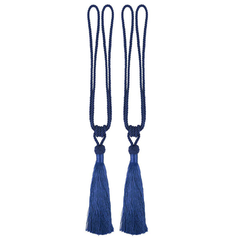 Embrasse de rideau 2 po Nuchem, Bleu marine