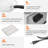 Compact Stainless Steel Electric Deep Fryer