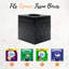Autumn Alley Tissue Box Cover in Metal-93760032