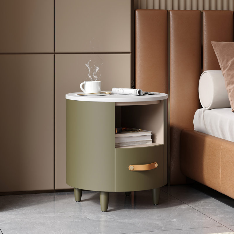 Table de chevet Modern, Vert