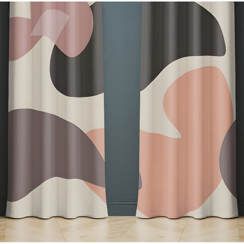 Rideau en polyester Hardwicke, L 20 po x L 82 po