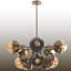 Lustre luxueux 10 lumières