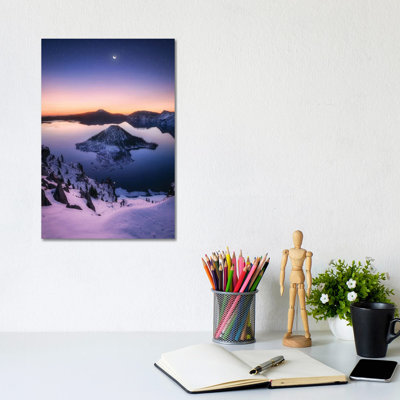 Dawn At Crater Lake by Daniel Gastager - Gallery-Wrapped Canvas Giclée on Canvas