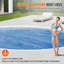 VEVOR Solar Pool Cover, Φ10 ft Round Solar Blanket for Pools, I