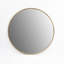 Cleaves Wood Flat Wall Mirror-909411647