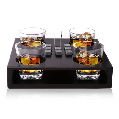 11.83 oz. Stainless Steel Wine Glass Set