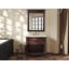 Meuble-lavabo de salle de bain 36 po en bois d'acajou de style classique Madison-563520669