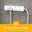 GEEPAS 4 Gang Extension Lead, 10M Cable Heavy Duty UK Plug-113502811