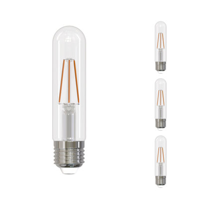 5 Watt Dimmable T9 5” Light Bulb With Clear Glass Finish And Medium (E26) Base