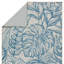 Tapis bleu marine / taupe en polyester lavable à la machine Albiona-175131235