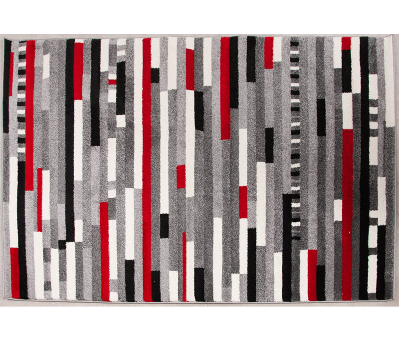 Salters Geometric Shag Area Rug, Rectangle 160 x 230cm