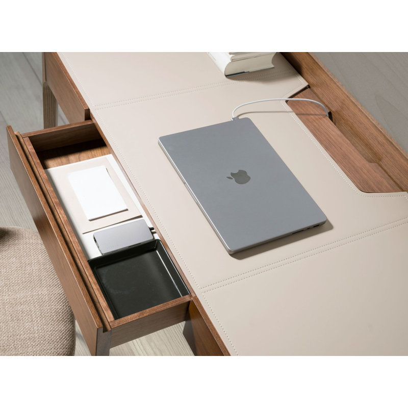 Solid Wood Base Wardrobe Desk
