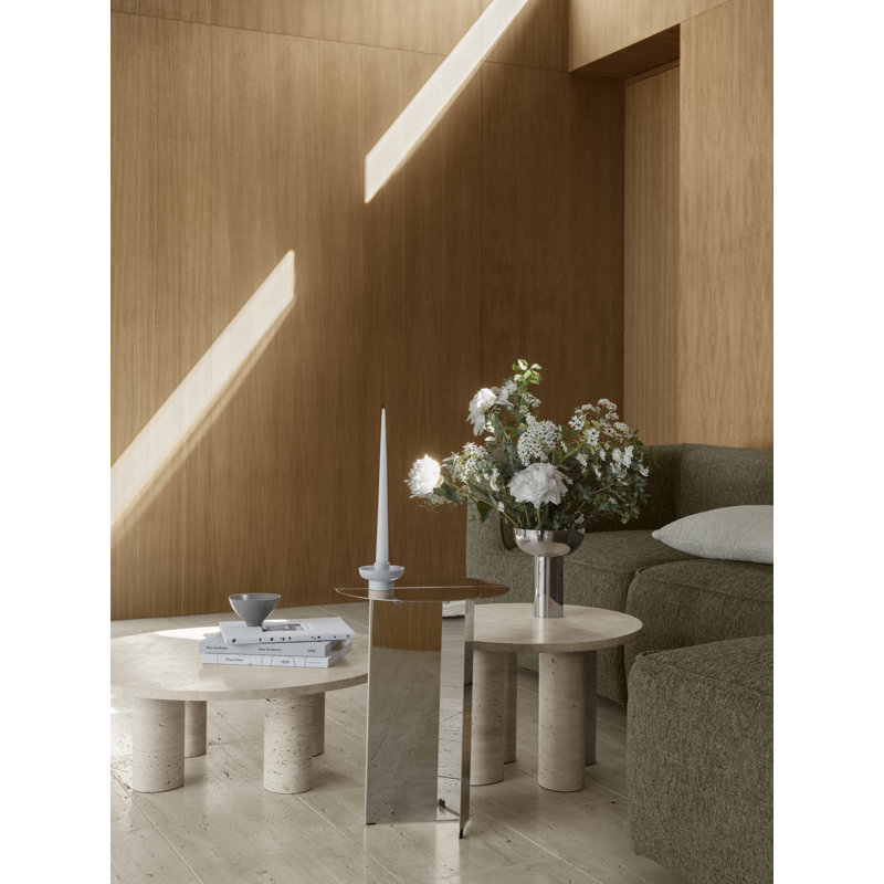 Miyabi PVD Coated Stainless Steel Table Vase, Silber