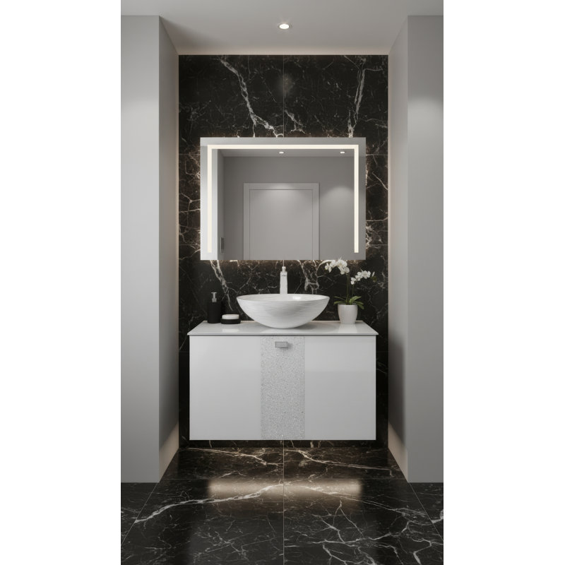 32'' W Single Vanity, White