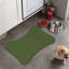 Tapis vert olive 1 pièce