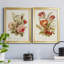 Antique Floral Bouquet III - Ensemble de 2 impressions sur toile encadrées-1970339440-1970339443