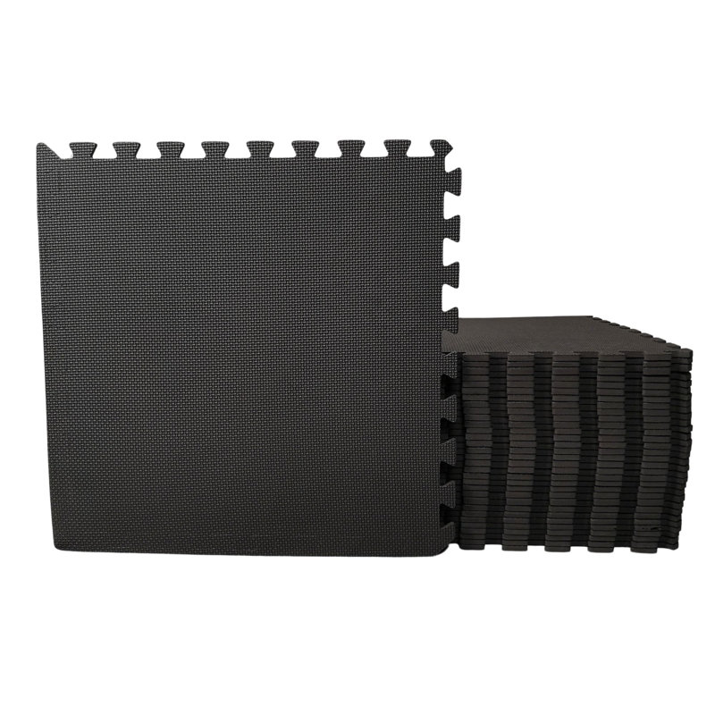 Samuel Alexander 16 Piece EVA Foam Floor Protective Tiles / Mats 60x60cm Each Set For Gyms, Garages, Camping, Kids Play Matting, Hot Tub Flooring Mats And Much More! - Set Covers 5.76 sqm (62 sqft)