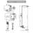 10 Inch Round Wall Mounted Rainfall Shower System with Handheld Sprayer, Brushed Gold-126019297