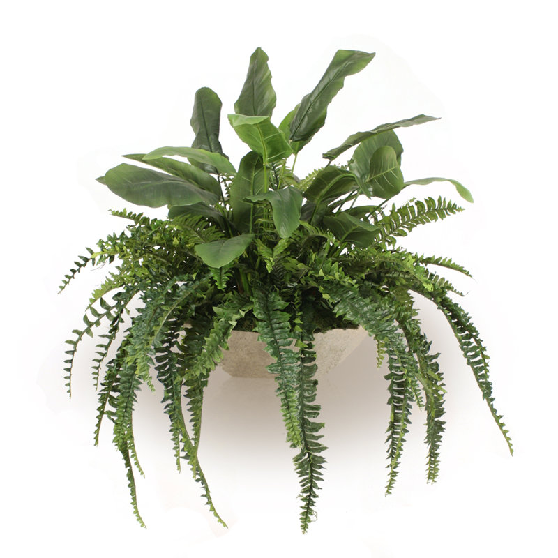 Plante artificielle 30 po en pot