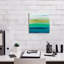 «Sunset 49» par Hilary Winfield, art mural sur toile, 37 po x 37 po-1972106069