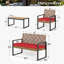 Ensemble de patio Armantine Darb-1965293829-1965293828