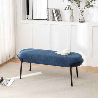 Janeesha Boucle Upholstered Bench