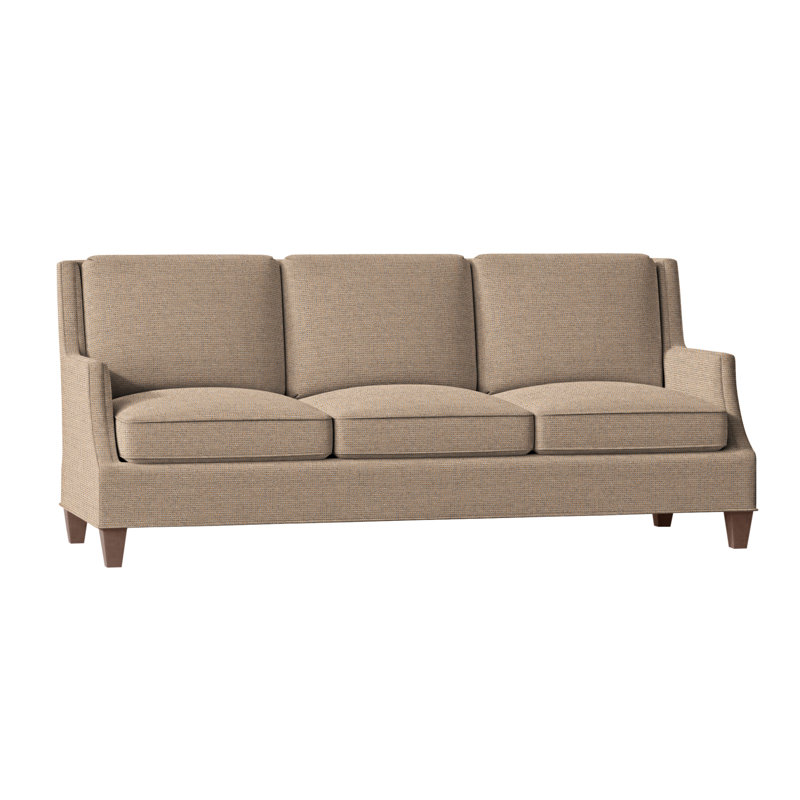Savannah Upholstered 93'' Sofa, Walnut, Perigold Play Camel