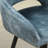 Upholstered Counter Stool with Metal Frame-1907933595